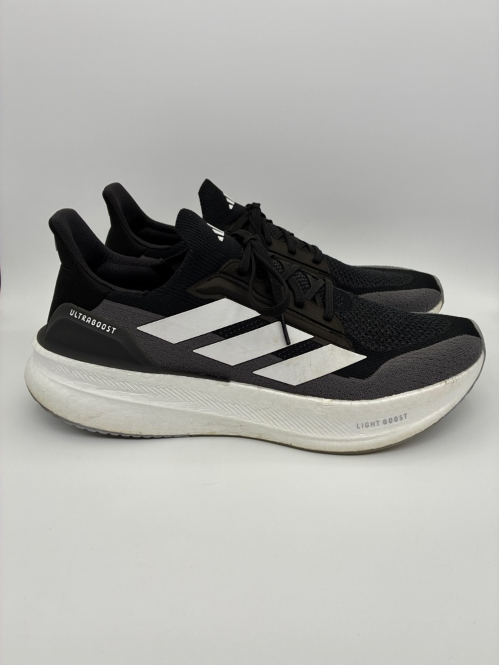 Adidas Ultraboost 5X 'Black White Carbon' Men's Running Shoes   |  Size:  13